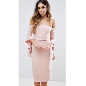 River Island Tailored Bardot Dress